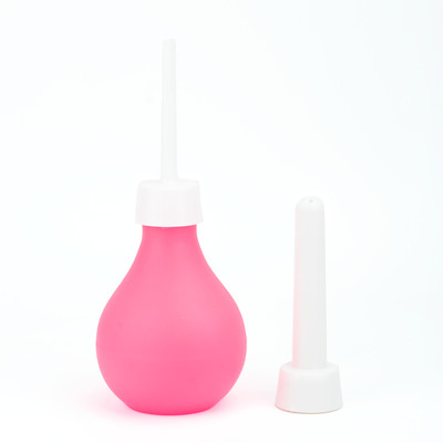 Foto 3 do produto Ducha Íntima Ginecológica com 2 Cânulas Para Inserção Anal e Vaginal - Exclusiva Linha Saúde | 250ml | Disponível em 3 Cores