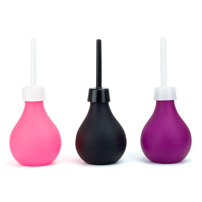 Foto 2 do produto Ducha Íntima Ginecológica com 2 Cânulas Para Inserção Anal e Vaginal - Exclusiva Linha Saúde | 250ml | Disponível em 3 Cores