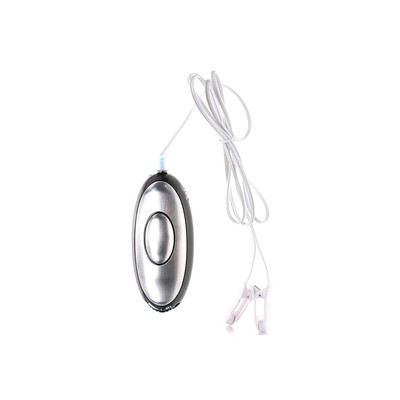 Foto 2 do produto Electro Sex - Grampos Para Mamilos com Estimulações Elétricas, Controle Remoto com Fio e Alça