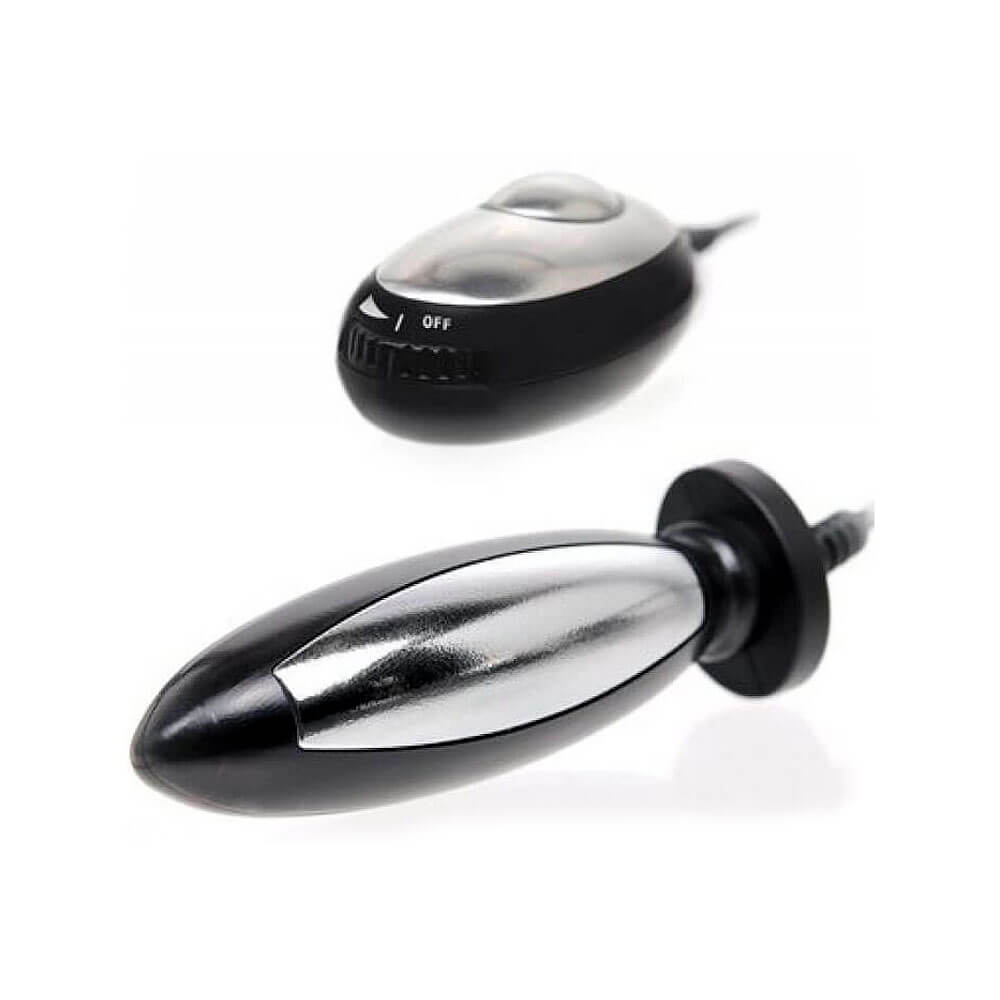 Electro Sex - Plug Anal Eletro Choque com Controle Remoto  - 7 x 2,5 cm - 2