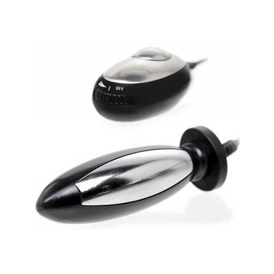 Foto 2 do produto Electro Sex - Plug Anal Eletro Choque com Controle Remoto  - 7 x 2,5 cm