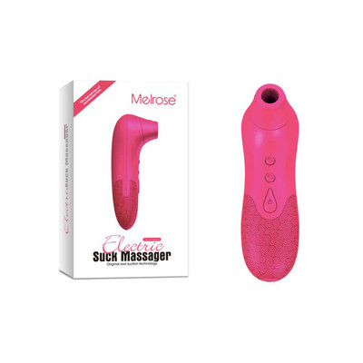 Foto 1 do produto Eletric Suck Massager Melrose - Estimulador Clitoriano Recarregável com 20 Modos de Vibração e Sucção - 14,5 x 4,5 cm