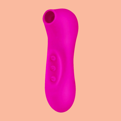Foto 3 do produto Estimulador Clitoriano Recarregável em Silicone com 10 Modos de Pulsação - Eletric Sucking Massage | 11,5 x 3,7 cm | Disponível em 3 Cores