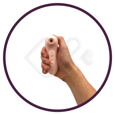 Estimulador Clitoriano Recarregável em Silicone com 10 Modos de Pulsação - Eletric Sucking Massage | 11,5 x 3,7 cm | Disponível em 3 Cores