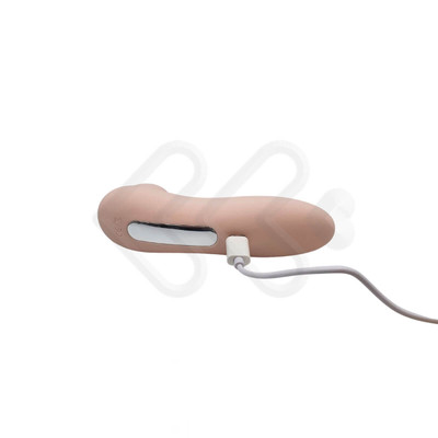 Foto 4 do produto Vibrador Estimulador de Clitóris Recarregável em Silicone com 7 modos de Pulsação - Eletric Sucking Massager | 12,3 x 3,4 cm