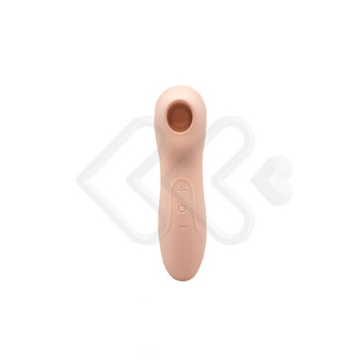 Foto 1 do produto Vibrador Estimulador de Clitóris Recarregável em Silicone com 7 modos de Pulsação - Eletric Sucking Massager | 12,3 x 3,4 cm