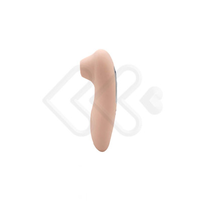 Foto 3 do produto Vibrador Estimulador de Clitóris Recarregável em Silicone com 7 modos de Pulsação - Eletric Sucking Massager | 12,3 x 3,4 cm