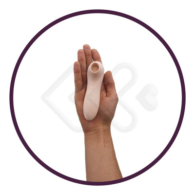 Foto 5 do produto Vibrador Estimulador de Clitóris Recarregável em Silicone com 7 modos de Pulsação - Eletric Sucking Massager | 12,3 x 3,4 cm