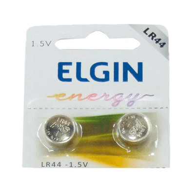Elgin Energy - Bateria Alcalina LR 44 (1,5V) - 2 unidades