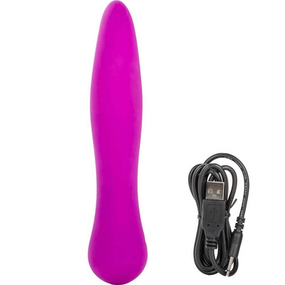 Foto 3 do produto Vanity by Jopen - Vibrador Recarregável Estimulador de Ponto G e de Clítoris com Vibração e Rotação - 21,2 x 4 cm