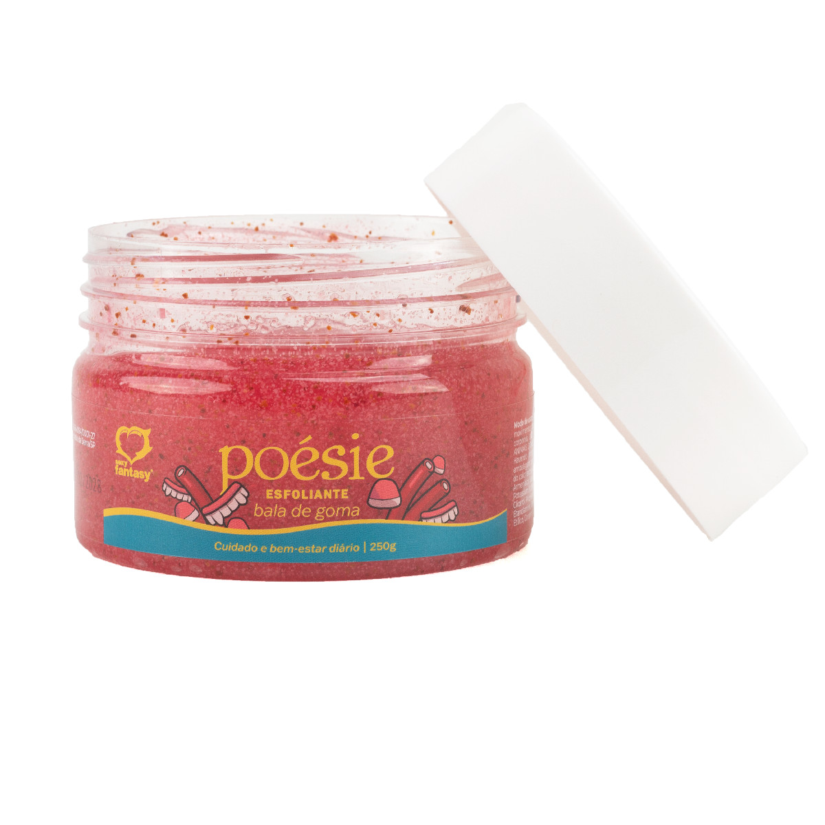 Esfoliante Corporal com Ativos Naturais e Fragrância - Sexy Fantasy Poésie | 250g | Disponível em 2 Aromas - 5
