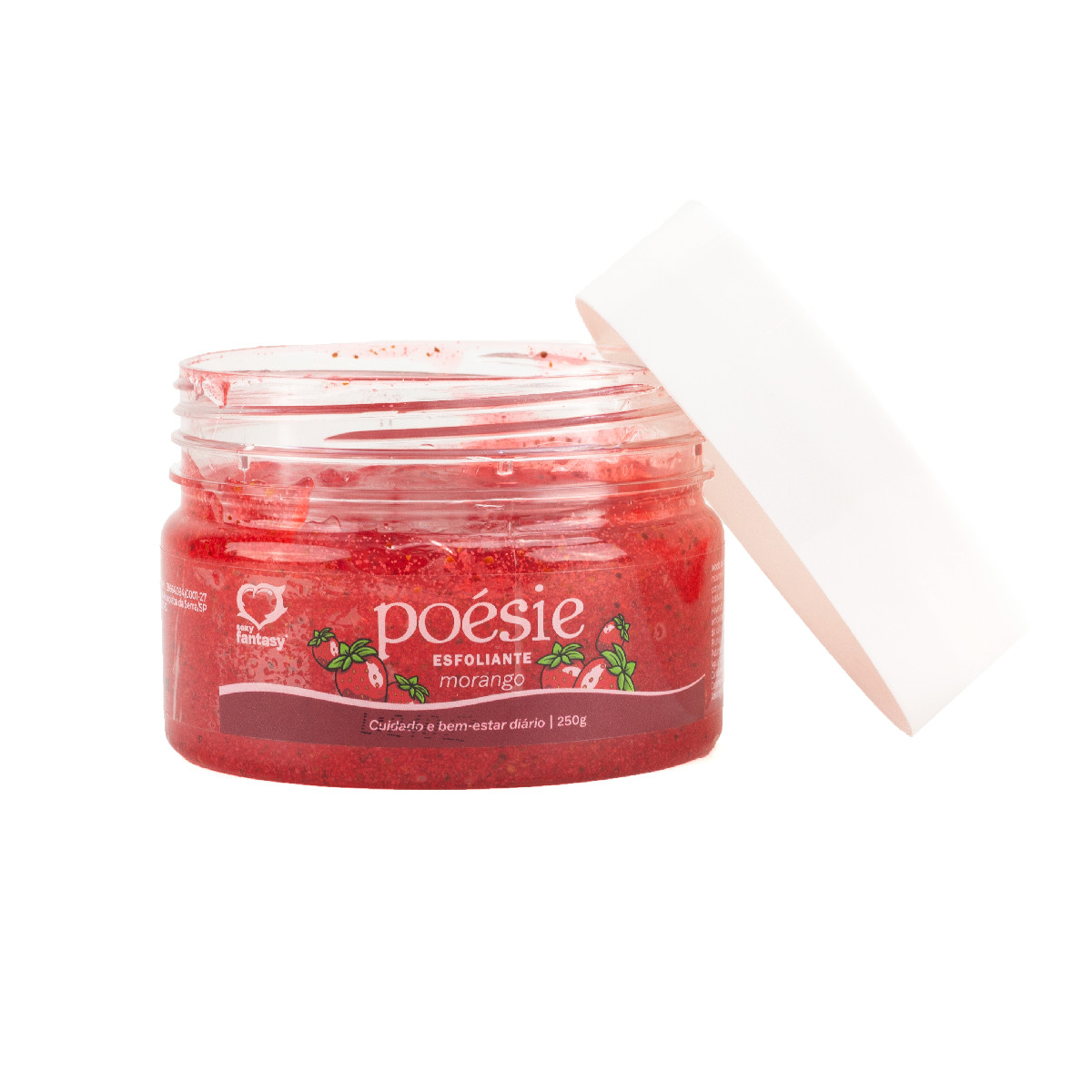 Esfoliante Corporal com Ativos Naturais e Fragrância - Sexy Fantasy Poésie | 250g | Disponível em 2 Aromas - 2