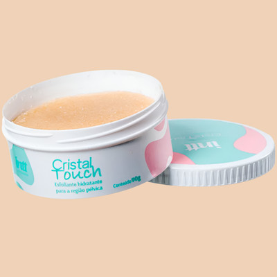 Esfoliante Hidratante para Região Pélvica | Intt Wellness Cristal Touch - 90g