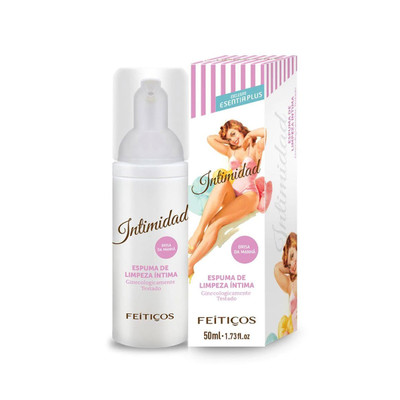 Espuma de Limpeza  Íntima sem Enxágue - Intimidad - 50 ml