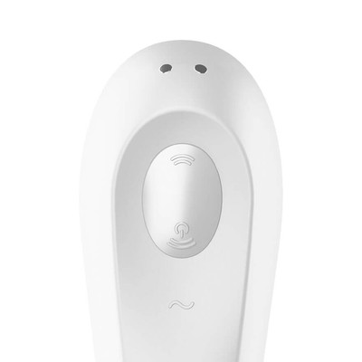 Foto 13 do produto Estimulador 2 em 1 Recarregável com 11 Intensidades de Sucção e Vibração - Satisfyer Dual Pleasure | Disponível em 2 Cores