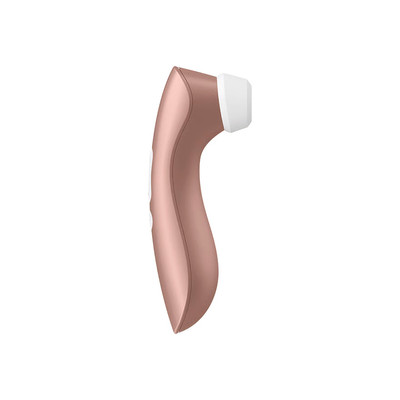 Foto 2 do produto Estimulador Clitoriano com 11 Níveis de Sucção, 10 Modos de Vibração e à Prova D'água - Satisfyer PRO 2 + | 16,5 x 4,5 cm