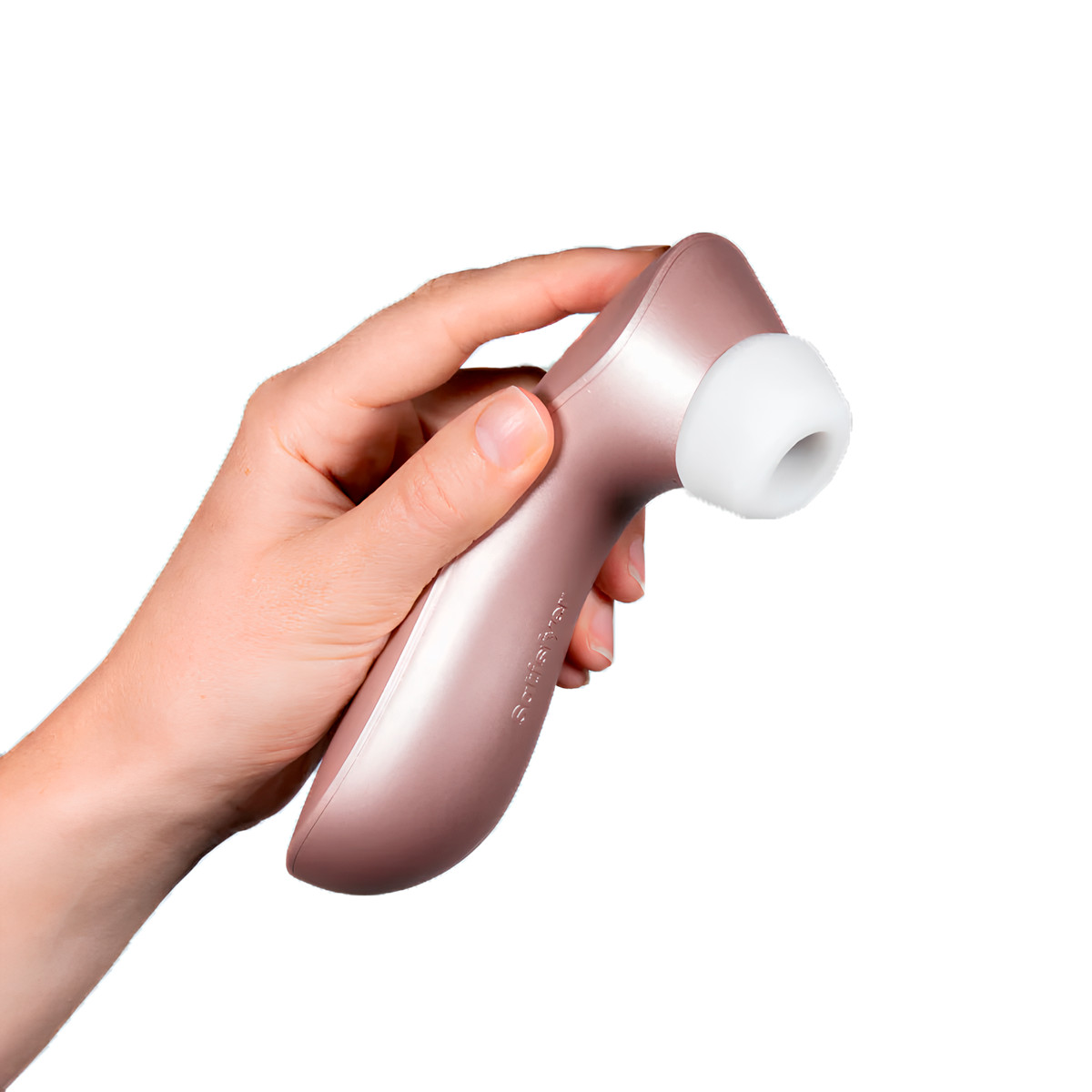 Estimulador Clitoriano com 11 Níveis de Sucção, 10 Modos de Vibração e à Prova D'água - Satisfyer PRO 2 + | 16,5 x 4,5 cm - 6