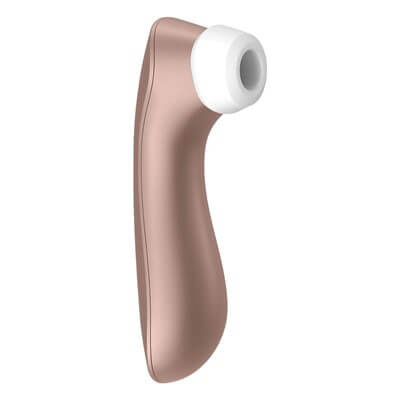 Estimulador Clitoriano com 11 Níveis de Sucção, 10 Modos de Vibração e à Prova D'água - Satisfyer PRO² + | 16,5 x 4,5 cm