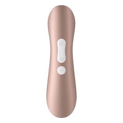Estimulador Clitoriano com 11 Níveis de Sucção, 10 Modos de Vibração e à Prova D'água - Satisfyer PRO 2 + | 16,5 x 4,5 cm - 5