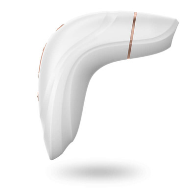 Foto 4 do produto Estimulador Clitoriano com 11 Níveis de Sucção e 10 Modos de Vibração - Satisfyer PRO 1+ Vibration | 15,5 x 4,7 cm