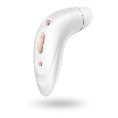Foto 3 do produto Estimulador Clitoriano com 11 Níveis de Sucção e 10 Modos de Vibração - Satisfyer PRO 1+ Vibration | 15,5 x 4,7 cm