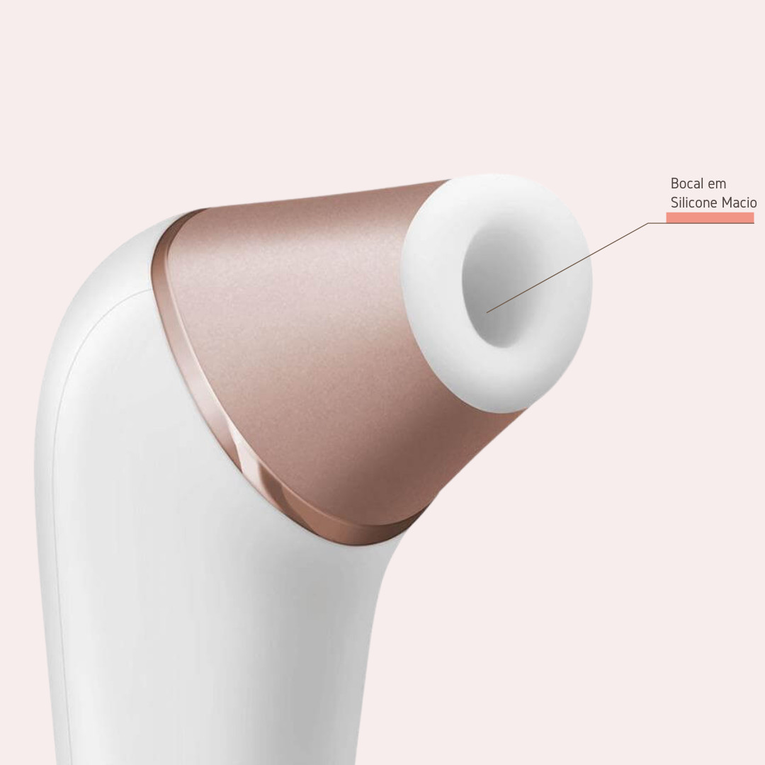 Estimulador Clitoriano com 11 Níveis de Sucção e Resistente a água - Satisfyer Number Two | 18 x 4,7 cm - 3