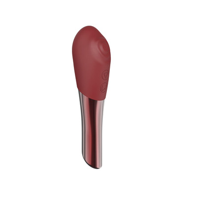 Foto 2 do produto Estimulador Clitoriano em Abs com 10 Modos de Vibração, 5 Níveis de “Batidinhas” e Carregamento Via Cabo USB Magnético - YouVibe | 12,5 x 3,2 cm