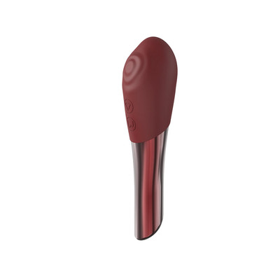 Estimulador Clitoriano em Abs com 10 Modos de Vibração, 5 Níveis de “Batidinhas” e Carregamento Via Cabo USB Magnético - YouVibe | 12,5 x 3,2 cm