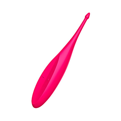 Foto 6 do produto Estimulador Clitoriano Feito em Silicone Antialérgico, Recarregável e 12 Modos de Vibração - Satisfyer Twirling Fun | Disponível em 2 Cores