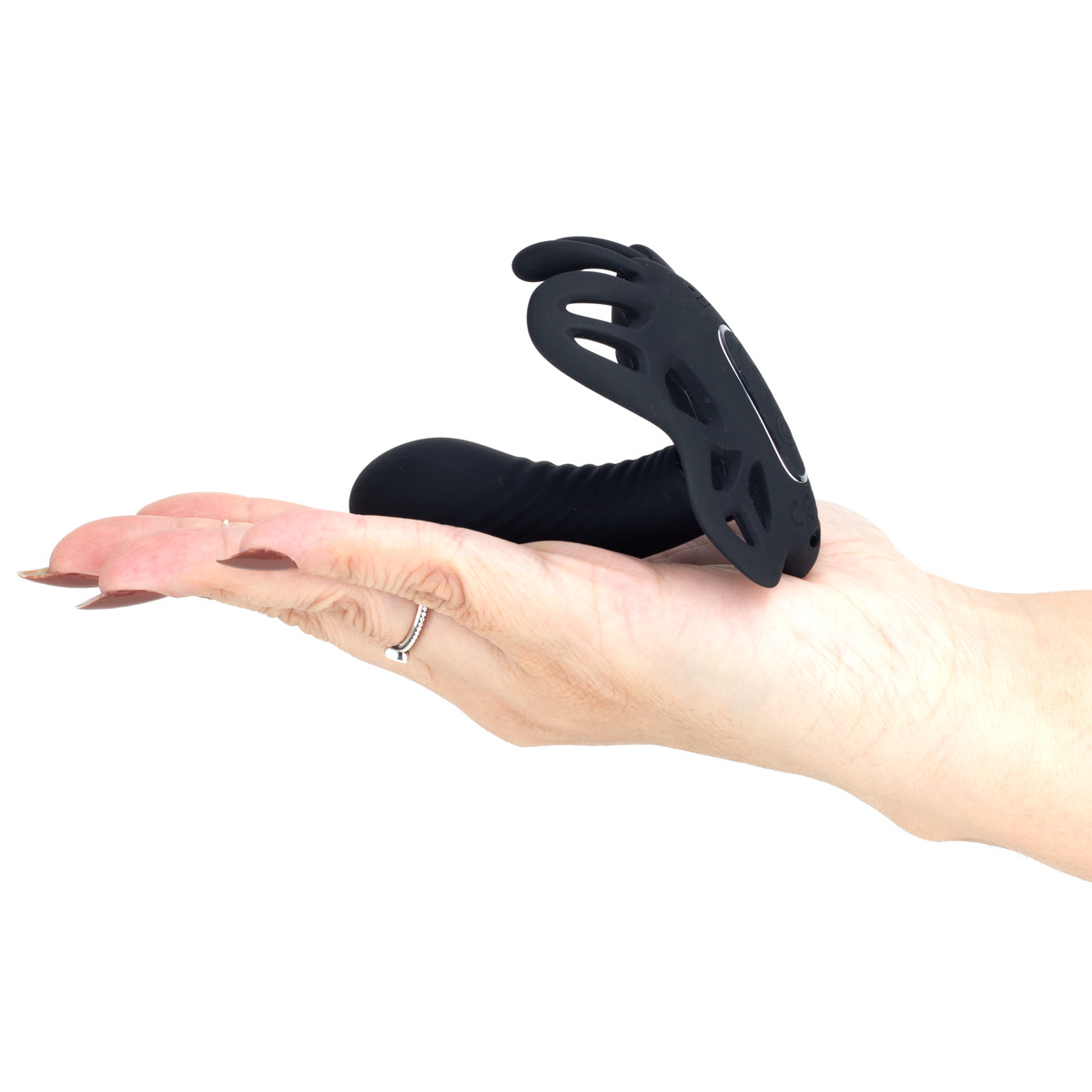 Estimulador Clitoriano em Forma de Borboleta com Mini Pênis, 12 Modos de Vibração e Controle Remoto sem Fio - Pretty Love | Disponível em 2 Cores - 9