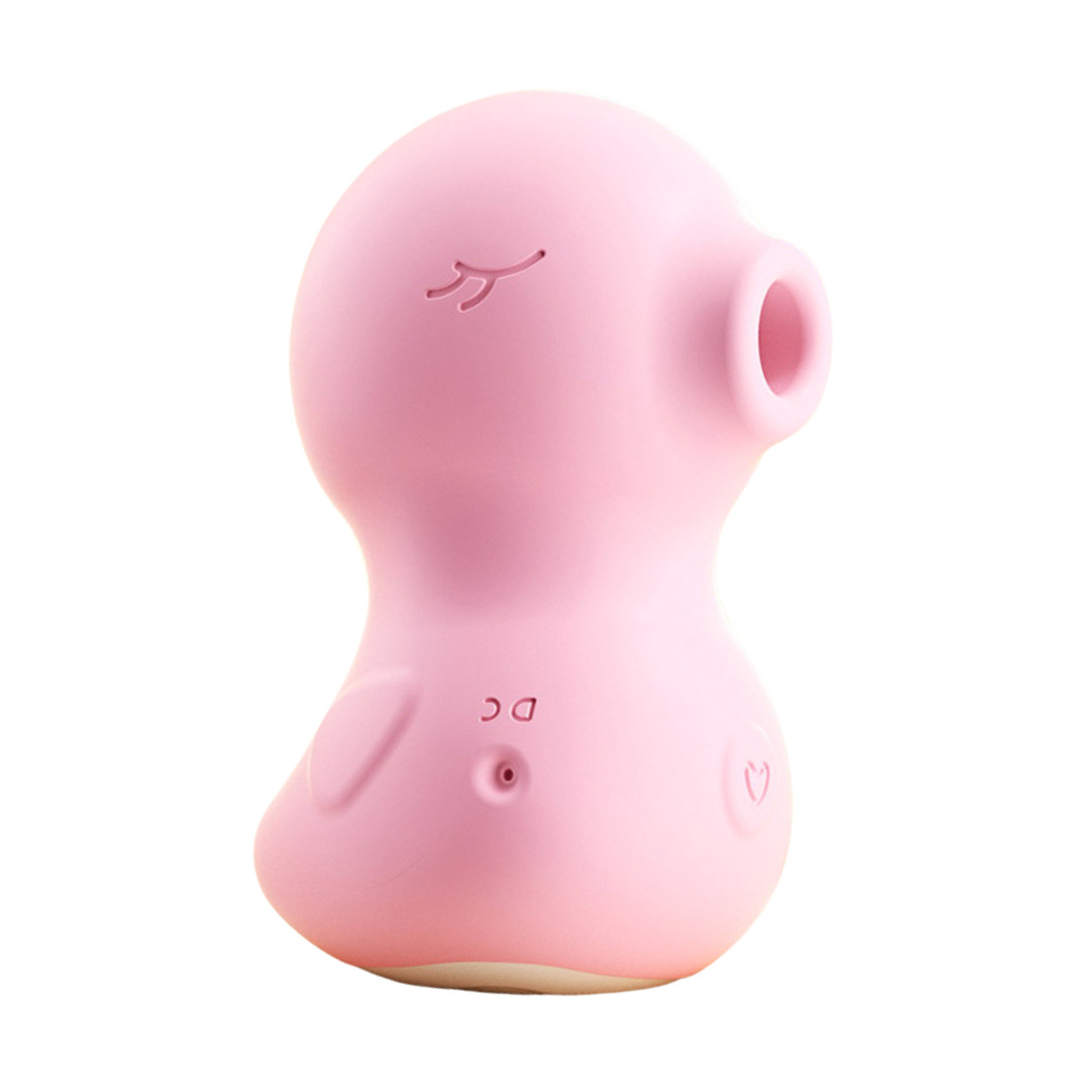 Estimulador Clitoriano com Formato de Patinho em Silicone, 9 Modos de Pulsação e Recarregável - Duck Suck - 2