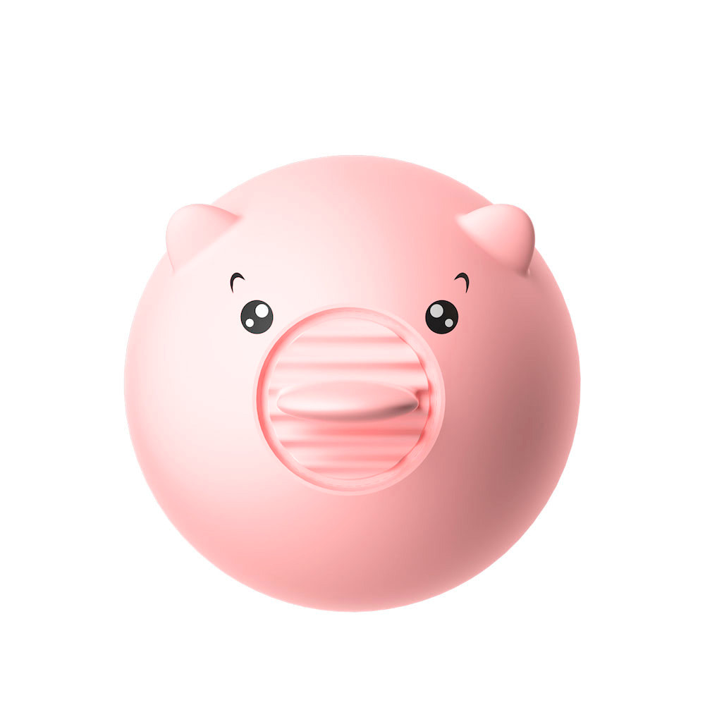 Estimulador Clitoriano em Formato de Porco com Língua em 10 Movimentos e Recarregável - YouVibe Sweet Pig | 6,2 x 4,2 cm - 3