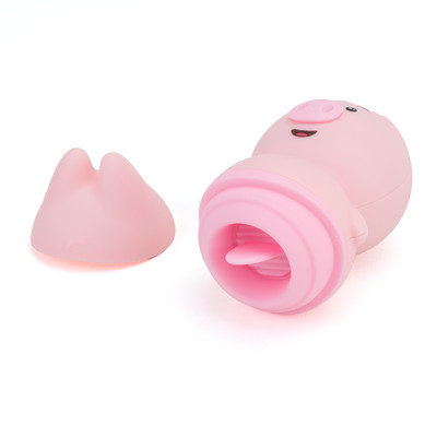 Foto 6 do produto Estimulador Clitoriano em Formato de Porco e Língua com 6 Movimentos - Pig Licking | 8,1 x 4,6 cm
