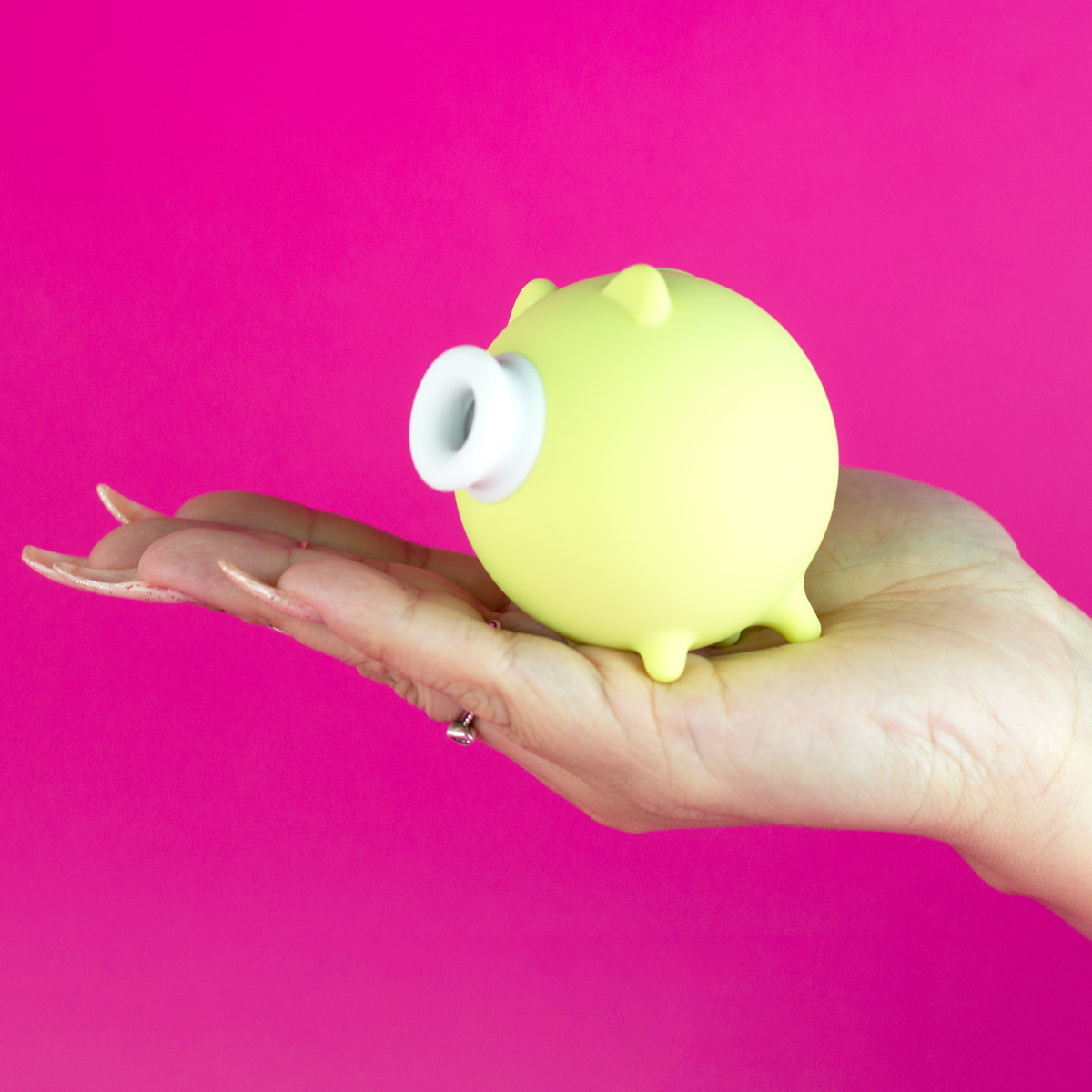 Estimulador Clitoriano em Formato de Porquinho com 10 Modos de Pulsação - S-Hande Piggy | Disponível em 4 Cores - 8