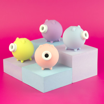 Foto 1 do produto Estimulador Clitoriano em Formato de Porquinho com 10 Modos de Pulsação - S-Hande Piggy | Disponível em 4 Cores