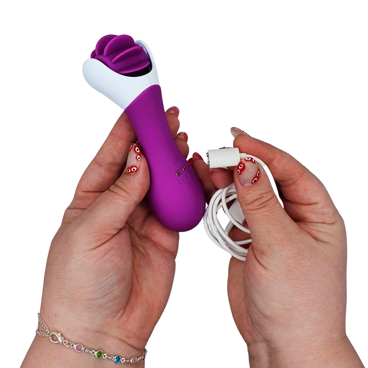 Estimulador Clitoriano com Línguas Rotatórias e 9 Modos de Vibração - S-Hande Hunter | Disponível em 2 cores - 3