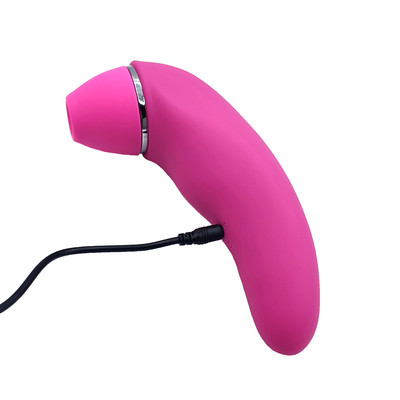 Foto 10 do produto Vibrador Estimulador de Clitóris e Ponto G com 10 Modos de Sucção, 20 Modos de Vibração e Recarregável - 8,5 x 4,6 cm | Disponível em 2 Cores