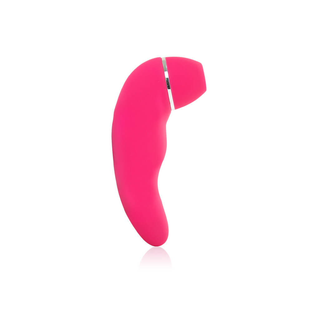 Vibrador Estimulador de Clitóris e Ponto G com 10 Modos de Sucção, 20 Modos de Vibração e Recarregável - 8,5 x 4,6 cm | Disponível em 2 Cores - 8