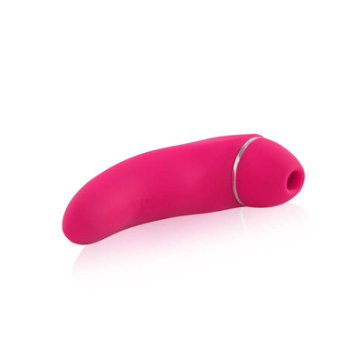 Foto 6 do produto Vibrador Estimulador de Clitóris e Ponto G com 10 Modos de Sucção, 20 Modos de Vibração e Recarregável - 8,5 x 4,6 cm | Disponível em 2 Cores