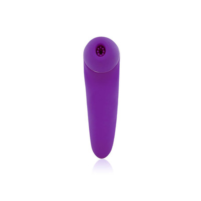 Vibrador Estimulador de Clitóris e Ponto G com 10 Modos de Sucção, 20 Modos de Vibração e Recarregável - 8,5 x 4,6 cm | Disponível em 2 Cores