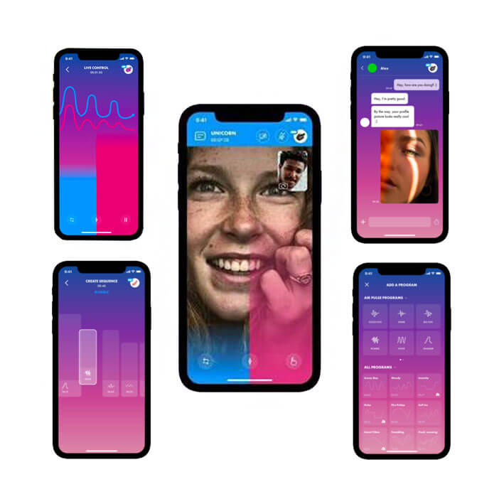 Estimulador Clitoriano Recarregável com 10 Modos de Vibração, 11 Intensidades de Sucção e Aplicativo - Satisfyer Love Triangle - 5