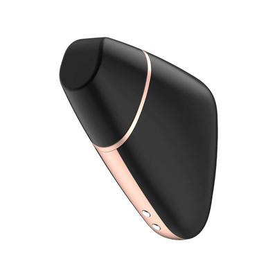 Foto 9 do produto Estimulador Clitoriano Recarregável com 10 Modos de Vibração, 11 Intensidades de Sucção e Aplicativo - Satisfyer Love Triangle