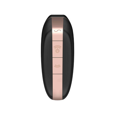 Foto 12 do produto Estimulador Clitoriano Recarregável com 10 Modos de Vibração, 11 Intensidades de Sucção e Aplicativo - Satisfyer Love Triangle