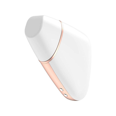 Foto 16 do produto Estimulador Clitoriano Recarregável com 10 Modos de Vibração, 11 Intensidades de Sucção e Aplicativo - Satisfyer Love Triangle