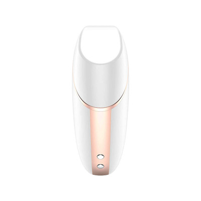 Foto 18 do produto Estimulador Clitoriano Recarregável com 10 Modos de Vibração, 11 Intensidades de Sucção e Aplicativo - Satisfyer Love Triangle