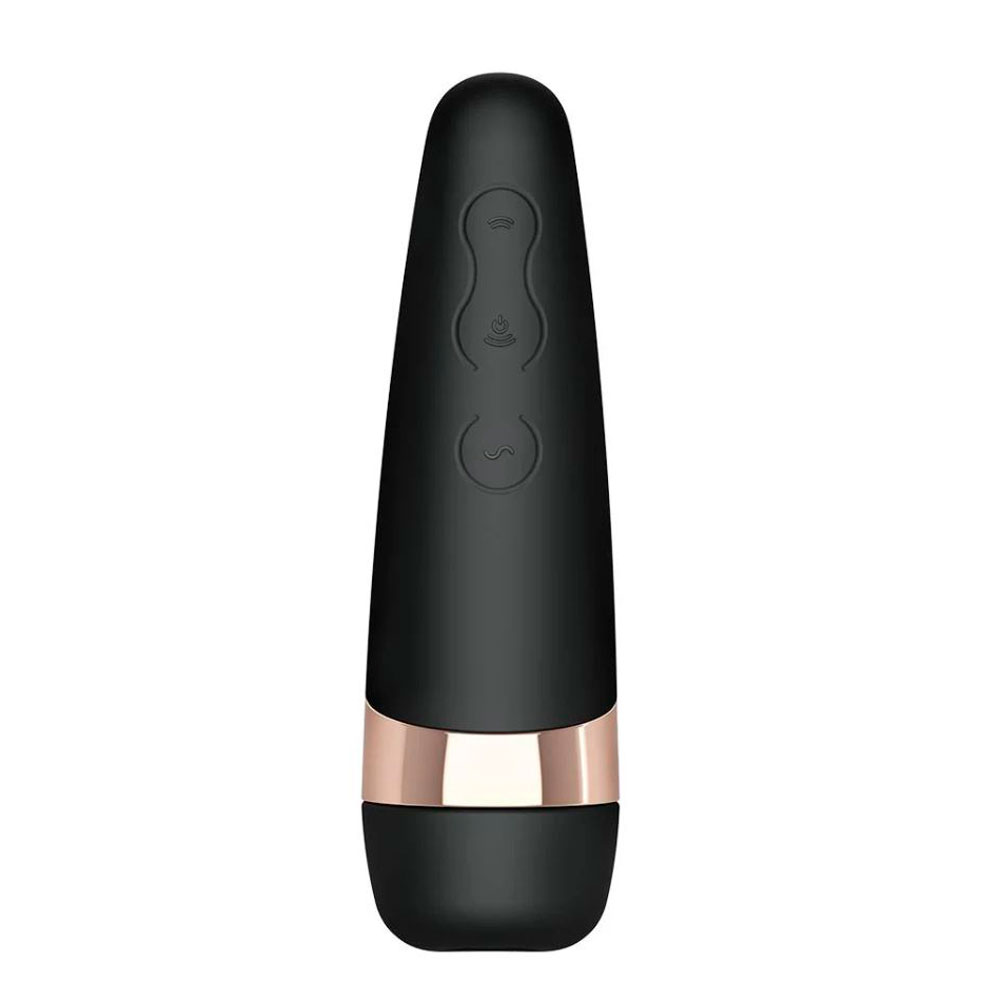 Estimulador Clitoriano Recarregável com 11 Níveis de Pulsação, 10 Modos de Vibração e à Prova D'Água - Satisfyer PRO³ Vibration - 3