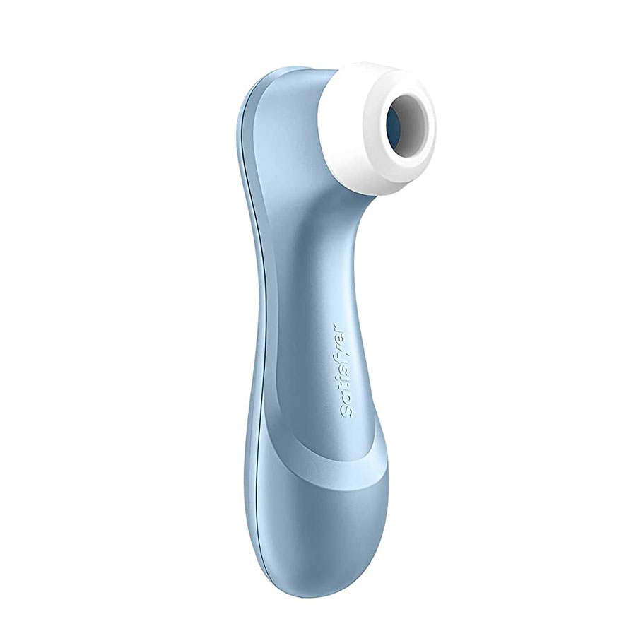 Estimulador Clitoriano Recarregável com 11 Níveis de Sucção e à Prova D'água - Satisfyer PRO² | 16,5 x 4,6 cm | Disponível em 3 Cores - 9