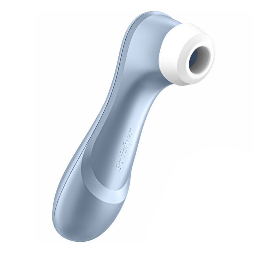 Estimulador Clitoriano Recarregável com 11 Níveis de Sucção e à Prova D'água - Satisfyer PRO² | 16,5 x 4,6 cm | Disponível em 3 Cores - 11