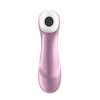 Foto 16 do produto Estimulador Clitoriano Recarregável com 11 Níveis de Sucção e à Prova D'água - Satisfyer PRO² | 16,5 x 4,6 cm | Disponível em 3 Cores