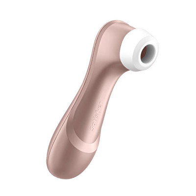 Estimulador Clitoriano Recarregável com 11 Níveis de Sucção e à Prova D'água - Satisfyer PRO² | 16,5 x 4,6 cm | Disponível em 3 Cores